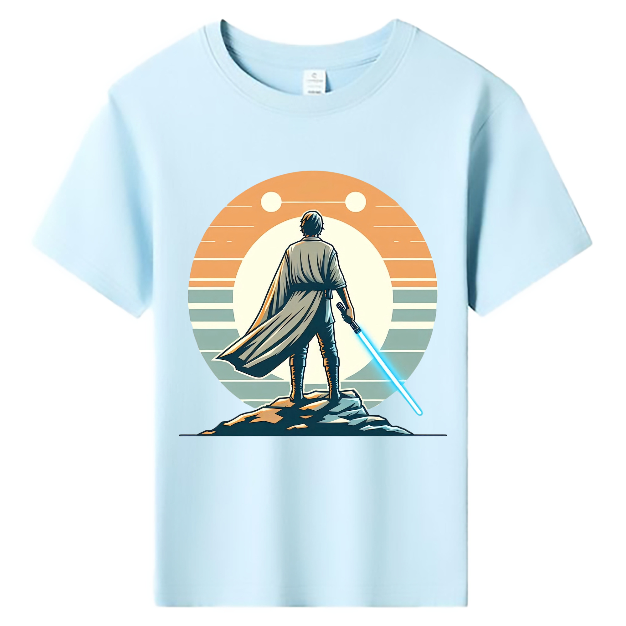 （画像用） スター・ウォーズ Star Wars 綿100％キッズTシャツ（フロントプリント）